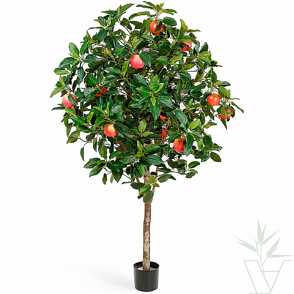 Искусственное растение Яблоня с плодами, высота - 180 см