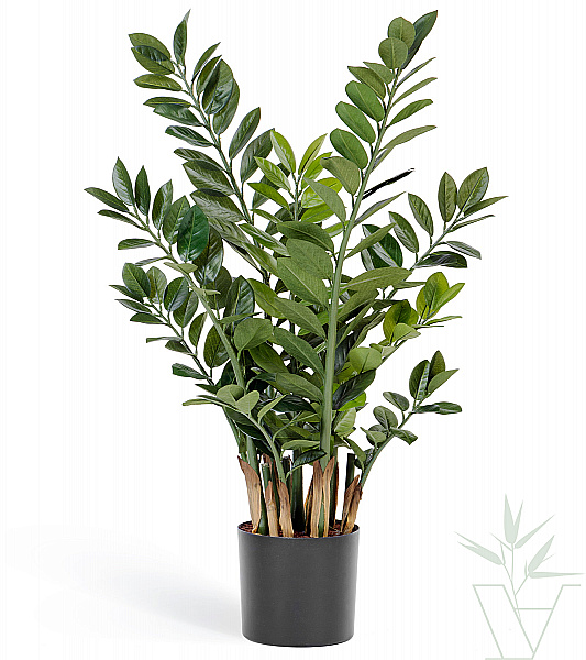 Искусственное растение Замиокулькас кустовой, высота - 90 см